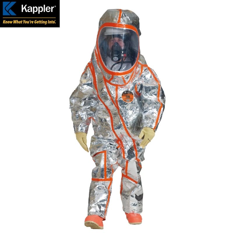 开普乐（Kappler） Frontline 500 防火服 (防化、防闪火、防辐射热)(电子铜人燃烧试验，0%灼伤、紧急灾害应变、化学物质处理与潜在闪火环境)